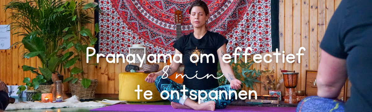 Pranayama voor een diepe uitademing