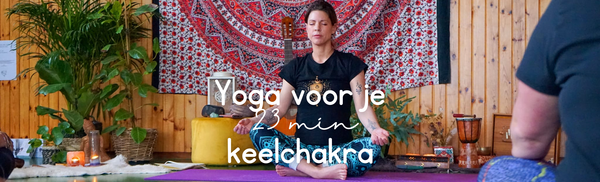 Yoga voor je keel en nek